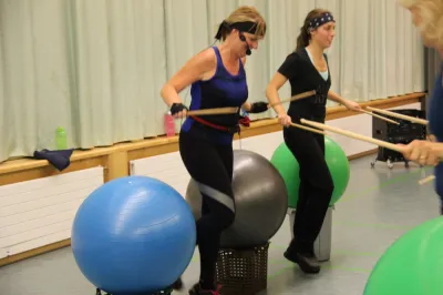 Aerobic Frauen Montag