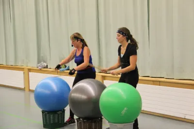 Aerobic Frauen Montag