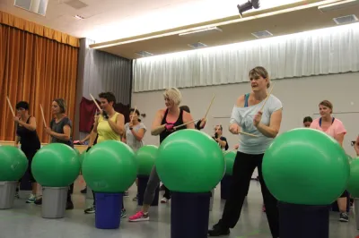 Aerobic Frauen Montag