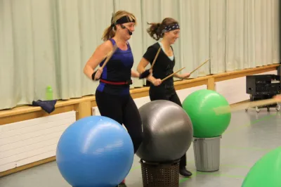 Aerobic Frauen Montag