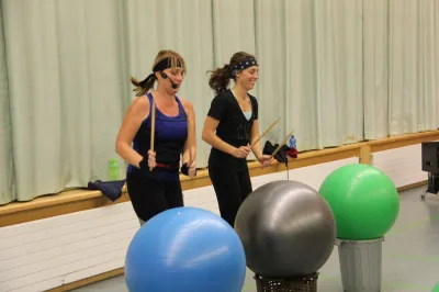 Aerobic Frauen Montag