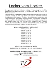 Flyer Locker vom Hocker (PDF)