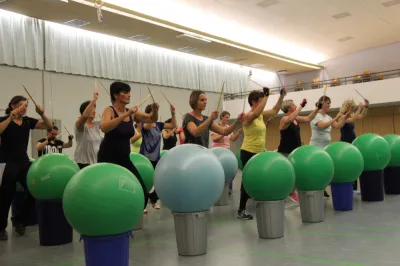 Aerobic Frauen Montag