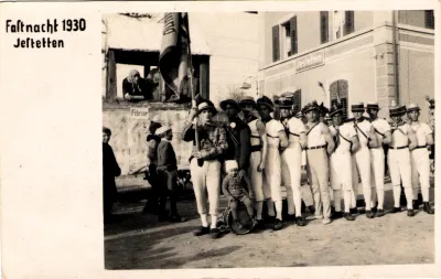 Turner an der Fasnacht 1930 in Jestetten