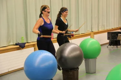 Aerobic Frauen Montag