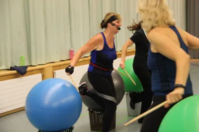 Aerobic Frauen Montag