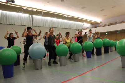 Aerobic Frauen Montag